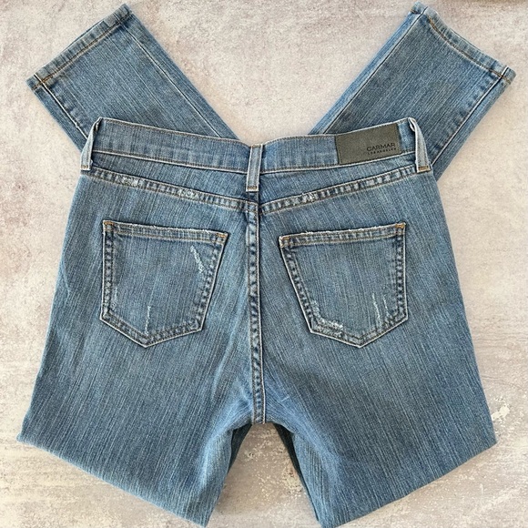 Carmar Denim Rhinestone Star Patch Mia Medium Wash Denim Jeans, 26 - Picture 8 of 9